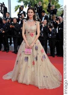 69th Cannes Film Festival 2016, Red carpet film La Fille Inconnue . Pictured: Catrinel Marlon  Cannes
