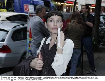 Berlin, Premiere inklusive Fototermin. Der neue Berliner Tatort: Wir Ihr Sie Foto: Meret Becker