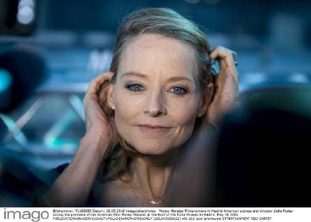Money Monster Filmpremiere in Madrid American actress and director Jodie Foster during the premiere of the American Film Money Monster at the Roof of the Torre Picasso in Madrid. May 18 2016.  (201605018022)