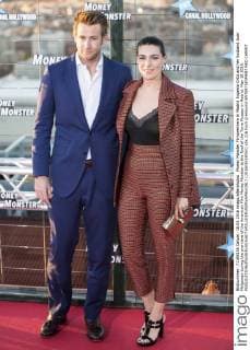 Money Monster Filmpremiere in Madrid Eugenia Ortiz and her husband Juan Melgarejo during the premiere of the American Film Money Monster at the Roof of the Torre Picasso in Madrid. May 18 2016.  (201605018052)