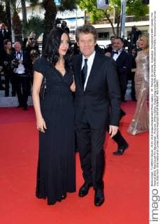 69. Festival de Cannes: Graduation Filmpremiere 69th Cannes Film Festival 2016, Red Carpet film Bacalaureat . Pictured: Willem Dafoe, Giada Colagrande  SimonexComi Cannes