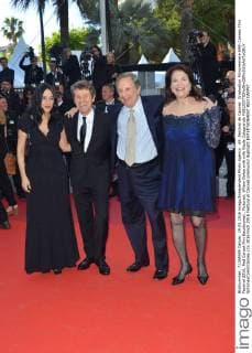 69. Festival de Cannes: Graduation Filmpremiere 69th Cannes Film Festival 2016, Red Carpet film Bacalaureat . Pictured: Wilem Dafoe with wife Giada Colagrande  SimonexComi Cannes