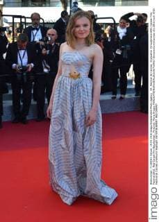 69. Festival de Cannes: Graduation Filmpremiere 69th Cannes Film Festival 2016, Red Carpet film Bacalaureat . Pictured: Maria Dragus  SimonexComi Cannes