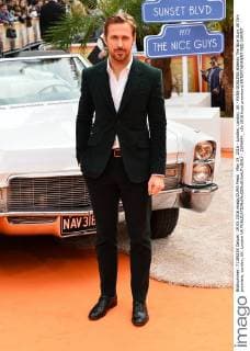 May 19, 2016 - London, London, UK - RYAN GOSLING attends The Nice Guys UK film premiere. London, UK. London UK  - ZUMAl94_
