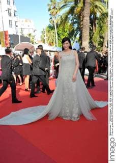 69th Cannes Film Festival 2016, Red carpet film Bacalaureat . Pictured: guest  Cannes