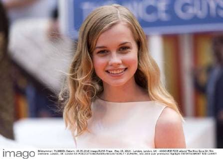 May 19, 2016 - London, London, UK - ANGOURIE RICE attend The Nice Guys UK film premiere. London, UK. London UK  - ZUMAl94_