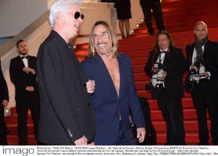 69. Festival de Cannes: Gimme Danger Filmpremiere 207873 De Rosa-Garcia Starface 2016-05-20 Cannes France 69ème Festival International du Film de Cannes. Montée des marches du film Gimme Danger . 69th International Cannes Film Festival. red carpet of Gimme danger movie. Jarmusch, Jim; Osterberg Jr, James ( Iggy Pop )  Copyright: xDexRosa-Garciax xStarfacex STAR_207873_018