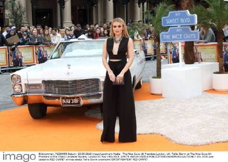 The Nice Guys UK Premiere London, UK. Tallia Storm at The Nice Guys UK Premiere at the Odeon Leicester Square, London on May 19th 2016. LMK73 -60314-200516 
