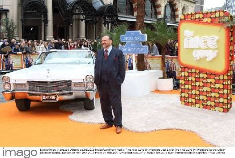 The Nice Guys UK Premiere Joel Silver The Nice Guys UK Premiere at the Odeon Leicester Square, London on May 19th 2016 Photo by 