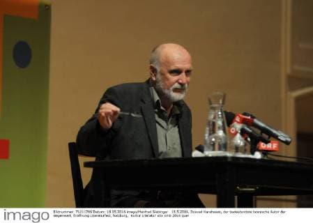 18.5.2016, Dzevad Karahasan, der bedeutendste bosnische Autor der Gegenwart, Eröffnung Literaturfest, Salzburg,