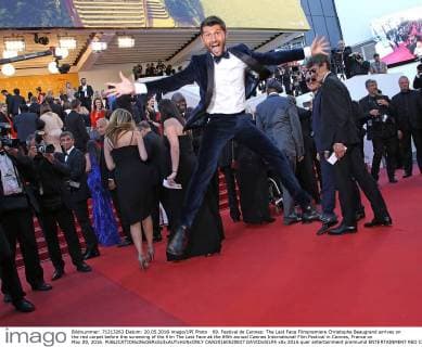 69. Festival de Cannes: The Last Face Filmpremiere Christophe Beaugrand arrives on the red carpet before the screening of the film The Last Face at the 69th annual Cannes International Film Festival in Cannes, France on May 20, 2016.  CAN20160520837 DAVIDxSILPA