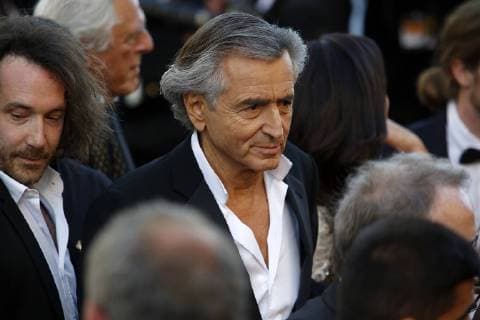 69. Festival de Cannes: The Last Face Filmpremiere bernard Henri Levy CINEMA : 69. Film Festival in Cannes - red carpet - The Last Face - 20 05 2016 LoicThebaud Panoramic 