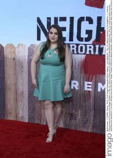 LOS ANGELES - MAY 20: Beanie Feldstein at the Neighbors 2: Sorority Rising American Premiere at Village Theater on May 20, 2016 in Westwood, CA  HPA