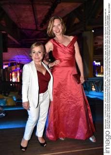 Christine Urspruch und Petra Zieser bei der Party vom Deutscher Schauspielerpreis am 20.05.2016 in Berlin Deutscher Schauspielerpreis 2016 in Berlin- Party 