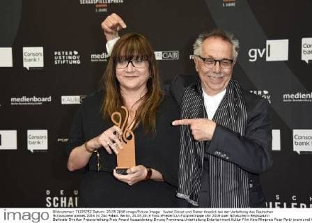 Isabel Coixet und Dieter Kosslick bei der Verleihung des Deutschen Schauspielerpreises 2016 im Zoo Palast. Berlin, 20.05.2016 Foto:xFredericx xFuturexImage