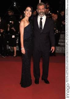 69th Cannes Film Festival 2016, Red carpet film Blood Father . Pictured: Mel Gibson, Rosalind Ross  Cannes