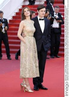 Alexandra Maria Lara and Sam Riley attending the Elle premiere during the 69th Cannes Film Festival at the Palais des Festivals in Cannes on May 21, 2016 Foto:xD.xBedrosianx xFuturexImage