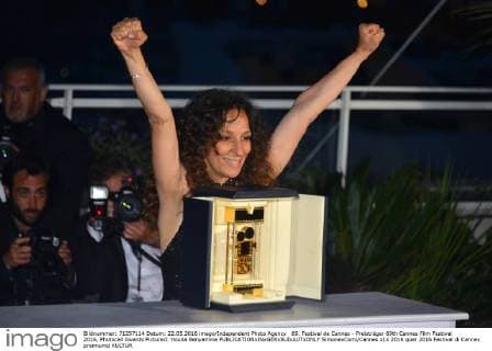 69. Festival de Cannes - Preisträger 69th Cannes Film Festival 2016, Photocall Awards Pictured: Houda Benyamina  SimonexComi Cannes