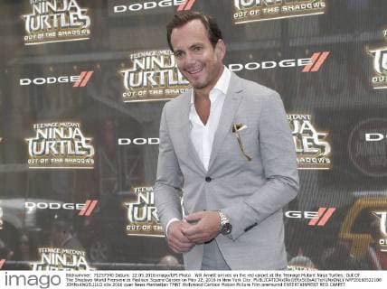 Will Arnett arrives on the red carpet at the Teenage Mutant Ninja Turtles: Out Of The Shadows World Premiere at Madison Square Garden on May 22, 2016 in New York City.  NYP20160522108 JOHNxANGELILLO