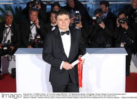 69. Festival de Cannes - Preisträger Cristian Mungiu arrives at the award photo call after receiving the Best Director prize for the film Bacalaureat (Graduation) during the 69th annual Cannes International Film Festival in Cannes, France on May 22, 2016. Mungiu shared the Best Director prize with Olivier Assayas and his film Personal Shopper .  CAN20160522760 DAVIDxSILPA