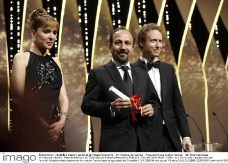 69. Festival de Cannes - Preisverleihung Asghar Farhadi - 69. Internationales Filmfestival Cannes, Preisverleihung - 22 05 2016 LoicThebaud Panoramic 