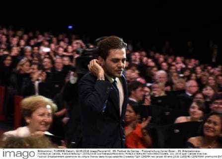 69. Festival de Cannes - Preisverleihung Xavier Dolan - 69. Internationales Filmfestival Cannes, Preisverleihung - 22 05 2016 LoicThebaud Panoramic 