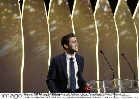 69. Festival de Cannes - Preisverleihung Xavier Dolan - 69. Internationales Filmfestival Cannes, Preisverleihung - 22 05 2016 LoicThebaud Panoramic 