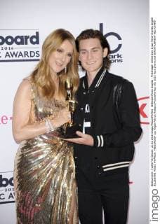 Billboard Music Awards - Preisträger Celine Dion & son Rene-Charles Angelil BILLBOARD MUSIC AWARDS: PRESSROOM Las Vegas Patrick Rideaux PicturePerfect