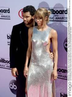 Singer and host Ciara (R) and Russell Wilson attend the annual Billboard Music Awards held at T-Mobile Arena in Las Vegas, Nevada on May 22, 2016.  LAV20160522018 JIMxRUYMEN