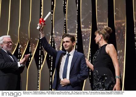 69. Festival de Cannes - Preisverleihung Xavier Dolan 69TH CANNES FILM FESTIVAL- CLOSING CEREMONY - NO FRENCH SALES Cannes Visual PicturePerfect