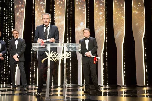 Laszlo Nemes, Olivier Assayas, Cristian Mungiu - 69. Internationales Filmfestival Cannes, Preisträger - 22 05 2016 