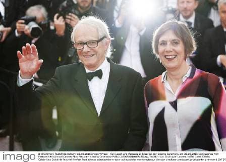 Ken Loach und Rebecca O Brien bei der Closing Ceremony am 22.05.2016 vom Cannes Film Festival 69th Annual Cannes Film Festival - Closing Ceremony 