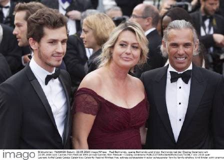 Paul Belmondo, Luana Belmondo und Victor Belmondo bei der Closing Ceremony am 22.05.2016 vom Cannes Film Festival 69th Annual Cannes Film Festival - Closing Ceremony 
