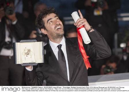 Preisträger Shahab Hosseini beim Palm D Or Winner Photocall am 22.05.2016 vom Cannes Film Festival 69th Annual Cannes Film Festival - Palm D Or Winner Photocall 