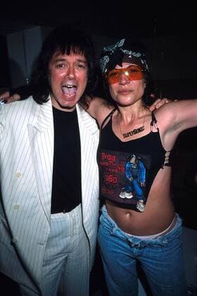Jan. 1, 2011 - K25329JKRON: 6 13 02.THE FIFTH ANNIVERSARY PARTY IN HONOR OF IVY SUPERONIC S 29TH BIRTHDAY AT SUEDE IN NYC.. JOHN KRONDES 2002.ALAN MERRILL AND IVY SUPERSONIC - ZUMAg49_