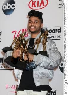 LAS VEGAS - MAY 22: The Weeknd at the Billboard Music Awards 2016 at the T-Mobile Arena on May 22, 2016 in Las Vegas, NV  KathyxHutchins