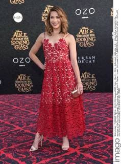 May 23, 2016 - Hollywood, California, U.S. - Allison Holker arrives for the premiere of the film Alice Through The Looking Glass at the El Capitan theater. Hollywood U.S. - ZUMAo05_