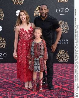 May 23, 2016 - Hollywood, California, U.S. - Allison Holker & Stephen Boss arrives for the premiere of the film Alice Through The Looking Glass at the El Capitan theater. Hollywood U.S. - ZUMAo05_