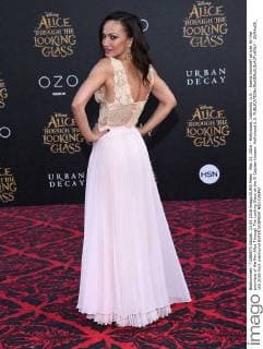 May 23, 2016 - Hollywood, California, U.S. - Karina Smirnoff arrives for the premiere of the film Alice Through The Looking Glass at the El Capitan theater. Hollywood U.S. - ZUMAo05_
