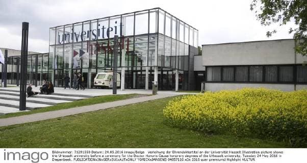 Verleihung der Ehrendoktortitel an der Universität Hasselt Illustration picture shows the UHasselt university before a ceremony for the Doctor Honoris Causa honorary degrees of the UHasselt university, Tuesday 24 May 2016 in Diepenbeek.  YORICKxJANSENS 04857110