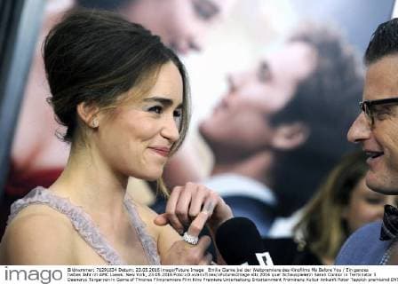 Emilia Clarke bei der Weltpremiere des Kinofilms Me Before You Ein ganzes halbes Jahr im AMC Loews. New York, 23.05.2016 Foto:xD.xVanxTinex xFuturexImage