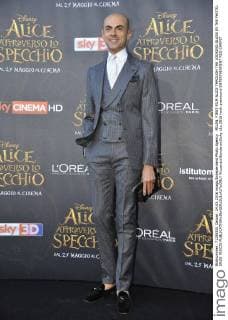 MILAN. FIRST FILM ALICE THROUGH THE LOOKING GLASS IN THE PHOTO: ENZO MICCIO  RiccardoxGiordanoxSicky