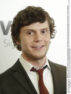 Evan Peters arrives on the red carpet at a New York screening of X-Men Apocalypse on May 24, 2016 in New York City.  NYP20160524112 JOHNxANGELILLO