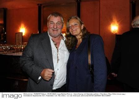 Heinz Hoenig mit Gabriele Lechner Premiere Frau Müller muss weg Komödie im Bayerischen Hof Muenchen 23. Mai 2016
