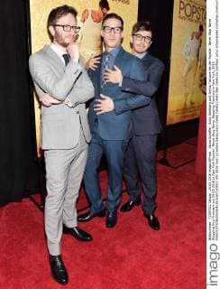 Akiva Schaffer, Andy Samberg und Jorma Taccone bei der Popstar: Never Stop Never Stopping Kino Premiere am 24.05.2016 in New York Popstar: Never Stop Never Stopping Premiere in New York, 2016 
