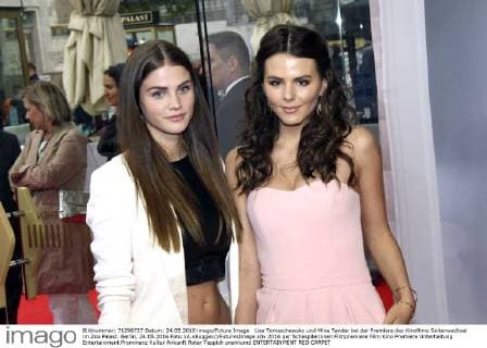 Lisa Tomaschewsky und Mina Tander bei der Premiere des Kinofilms Seitenwechsel im Zoo Palast. Berlin, 24.05.2016 Foto:xA.xBuggex xFuturexImage