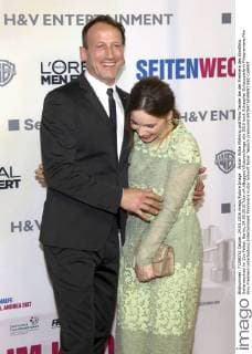 Wotan Wilke Möhring und Mina Tander bei der Premiere des Kinofilms Seitenwechsel im Zoo Palast. Berlin, 24.05.2016 Foto:xA.xBuggex xFuturexImage