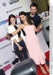 Lisa Tomaschewsky, Jimi Blue Ochsenknecht und Ruby O. Fee bei der Premiere des Kinofilms Seitenwechsel im Zoo Palast. Berlin, 24.05.2016 Foto:xA.xBuggex xFuturexImage