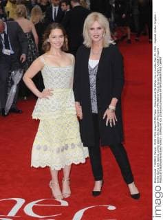 Filmpremiere Me Before You in London May 25, 2016 - England, United Kingdom - Emilia Clarke and Joanna Lumley attend the European Premiere of Me Before You at Curzon Mayfair. United Kingdom - ZUMAs147