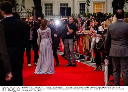 . 25 05 2016. Curzon Mayfair, London, United Kingdom. Jenna Coleman attends the European Premier of Me before you .  xChrisxJosephx xi-Imagesx IIM-12729-0004